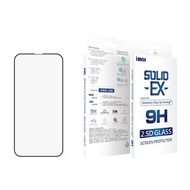 imos iPhone 13 mini 5.4吋 康寧點膠2.5D窄黑邊玻璃螢幕保護貼
