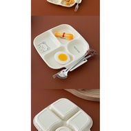 211 Family weight loss plates, four-compartment diet plates, small parts control plates for adults