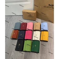 CM437 CM438 women handbag Essential Mini Trifold Wallet Signature purse coin holder