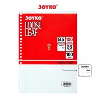 Joyko B5 50 Binder File Contents