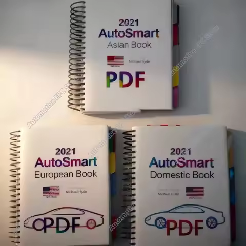 2021 AutoSmart 3 E-Book Set (Asian, European Domestic) – Professional Automotive Locksmith Guide by 