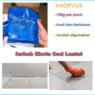 Serbuk Klorin Cuci Lantai Mozek Tandas Longkang | Bleach Powder Stain Remover Basin Toilet Floor Cle
