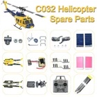 RC ERA C032 Huey UH-1 RC Helicopter spare parts Fuselage motor Main blade Shaft