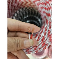 Pure copper core 0.5 twisted speaker wire