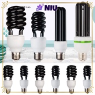 NIU UV Black Light, Support 13-40W Spiral LED light,  AC 220V UV Light Ultraviolet CFL Bulb breeding
