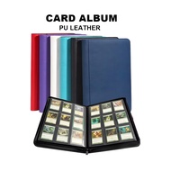 PU Leather Card Binder (QUALITY) 480slot/360slot/160 slot Card Album Zipper Pokemon MTG Yugioh KPOP 