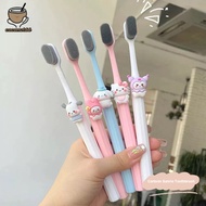 Cute Candy Color Toothbrush Home Soft Bristle Toothbrush Cartoon Sanrio Toothbrush