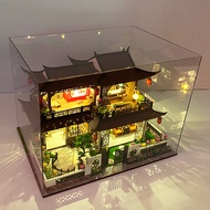 Xixi Flower House 西溪花间 MD25 with Light/Anti-dust cover DIY Miniature Doll House - Chinese Manual