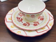 (整組售)日本知名雜貨品牌Afternoon tea 杯盤組/歐蕾碗/西式盤/蛋糕盤/下午茶具/ig擺拍