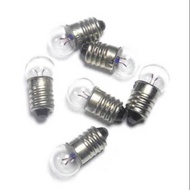 Bohlam Senter E10 Drat 25Volt - 38V - 6 Volt - 12V Lampu Senter