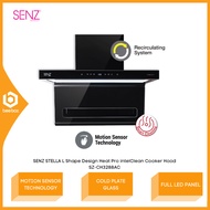 Senz STELLA L Shape Design Heat Pro intelClean Cooker Hood 1700 m3/h SZ-CH3288AC SZCH3288AC SZCH6366
