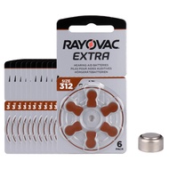 Rayovac Hearing Aid Battery Bateri Alat Pendengaran Size 312 for Oticon