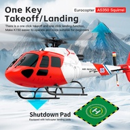 WLtoys K150 2026 Model AS350 4CH RC Helicopter, Features Brushless Motor, Gyroscope, Altitude and Op