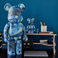 BE@RBRICK 1000%  梵谷 van Gogh The Starry Nigh 星夜 星空