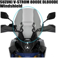 For SUZUKI V-STROM 800DE DL800DE Motorcycle Windshield Heightened Sports Front Windshield Acrylic De