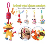 Baby Crib Hanging Rattles Toys Car Seat Toy Soft Mobiles Stroller Crib Cot Spiral Toy Pram Hanging Dolls for Babies Newborn Gift