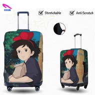 【In Stock】Cute Luggage Protector Cover Ghibli Personalized Suitcase cover Stretchable Luggage Access