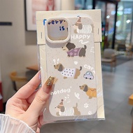 Send In The Area Case FOR Samsung Dachshund Glass Stand Matte Mobile Phone GalaxyA51 A53 A54 A52s A0
