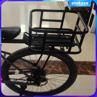 [Etekaxa] Bike Baskets Rear Cargo Rack Bag Takeaways Carrier Bike Frame Basket