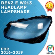 Mercedes Benz E W213 (2016-2019) E300 E200 E260  E350 E250 Headlamp cover Headlamp Lens Cover Headli
