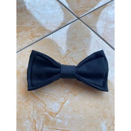 Black bow tie blazer jacket accessories