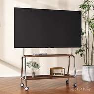 With Living Room Mobile Stand Vertical Stainless Steel Bedroom Inch 43-75 Universal Small Household 