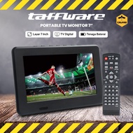 Televisi Digital Mini Portable TV Monitor 7 Inch DVB-T2 Taffware