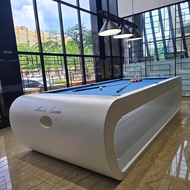 Meja Billiard Second 9 feet fit China MonteCarlo Rekondisi Bagus Mulus
