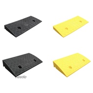 [Kesoto] Curb Ramp Portable Wheelchair Ramp Threshold Pad Slope Roadside Slope PP Material Suitable 