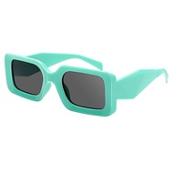 Rectangle Sunglasses for Women Men- Trendy Shades Retro Square glasses Fashion 90s Eyewear