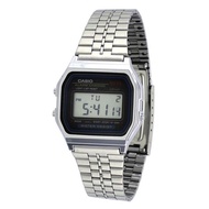 [Luxolite] Casio General A159W-N1DF Stainless Steel Strap Digital Men Women Watch A159W-N1