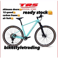 TRS RATEL 32 Carbon Fiber Mountain Bike - Shimano 1x12 Speed (29")mtb/deore/air fork/carbon fiber frame/hydraulic brake