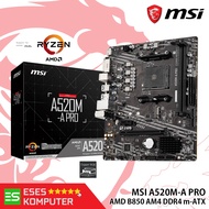 MSI A520M-A PRO m-ATX AM4 DDR4 Motherboard