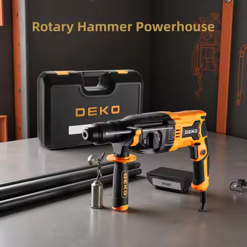 DEKO DKRH26XL80-ST 4 Functions Electric Rotary Hammer Multifunctional Rotary Accessories Electric De