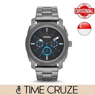 [Time Cruze] Fossil FS4931 Machine Chronograph Stainless Steel Analog Quartz Men Watch FS4931P