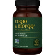 CoQ10 & BioPQQ with Pure Himalayan Organic Shilajit-Antioxidant Care for Heart & Brain Health,Mitoch