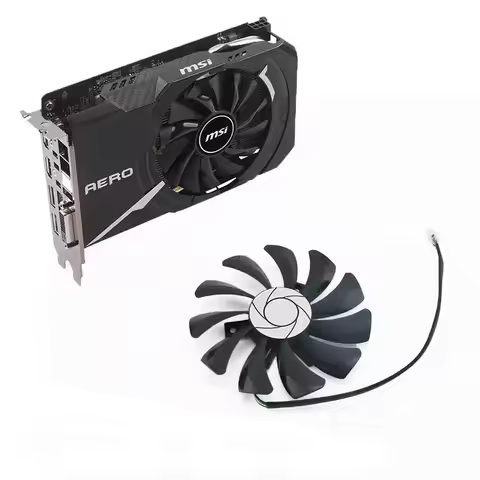 Cooling fan 4PIN 85MM HA9010H12SF-Z suitable for MSI Inno3D P106 960 GeForce GTX 1060 AERO ITX 3G 6G