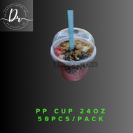 PP CUP 24OZ WITH LID/CUP ABC/BIG CUP SMALL/CUP 24OZ