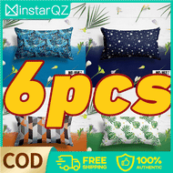 【6PCS 】Pillow Case Punda Pillow Cases with Zipper Throw Pillow Case Pillow Case Cover 4pcs Throw Pil