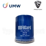 car filter car accessories [⭐🎁✅PERCUMA Proton Oil Filter✅ Petronas Syntium 800 10W40](Semi-Syn)Engine Oil 4 Litre✅]