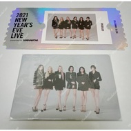 Gfriend NYEL 2021 ticket & Photocard [RARE]