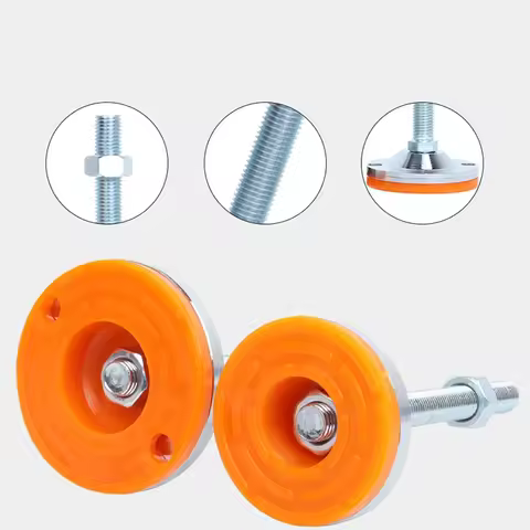 1Pcs M12 M14 M16 M20 M24 M30 Heavy Duty Fixed Adjustment Feet Cup Screw Adjustable Foot Anti Slip Sh