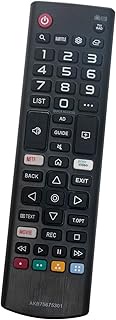 AKB75675301 Replace Remote Compatible with LG TV 32LM6300PLA 32LM630BPLA 43UM7000PLA 43UM71007LB 49U