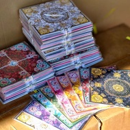 [Ready Stock] Fupin Wish World Lotus Color Print Lotus Lamp Nine Turn Lotus Origami 19x19cm Tutorial
