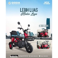 PROMO SPESIAL Sepeda Listrik Roda 3 Dewasa Terbaru Goda