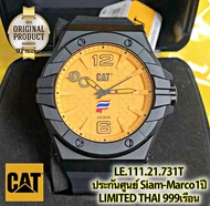 CAT WATCHES LE.111.21.137T SPIRIT II LIMITED EDITION ผลิตเพียง999เรือน ไทยแลนด์ รัชกาลที่10 สายยางสี