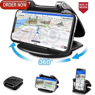 GG 360 Degree Rotate Dashboard Non-slip Car Phone Holder Mobile Phone Holder in Car Mat Rubber Mount