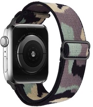 [HOT JUXXKWIHGWH 514] ไนลอนถัก Solo Loop สำหรับ Apple Watch Band 45มม. 44มม. 42มม. 41มม. 40มม. 38มม. ผ้ายืดหยุ่นสร้อยข้อมือ IWatch 7 6 5 4 3 Correa