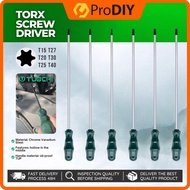 TUOCHI 400mm Torx Screw Driver Extra Long Magnetic skru driver Star Hand Repair Tools Hex Torx T15 T