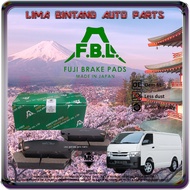 [ FBL CERAMIC ] Toyota Hiace KDH200 Front Brake Pads Disc Brake Pad Fuji Japan *Original*
